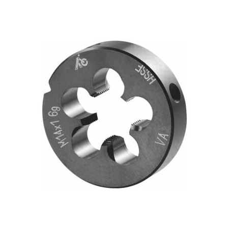 Holex M14X1 HSS-E Round Die, Closed/Pre-Slit Form 141075 14X1